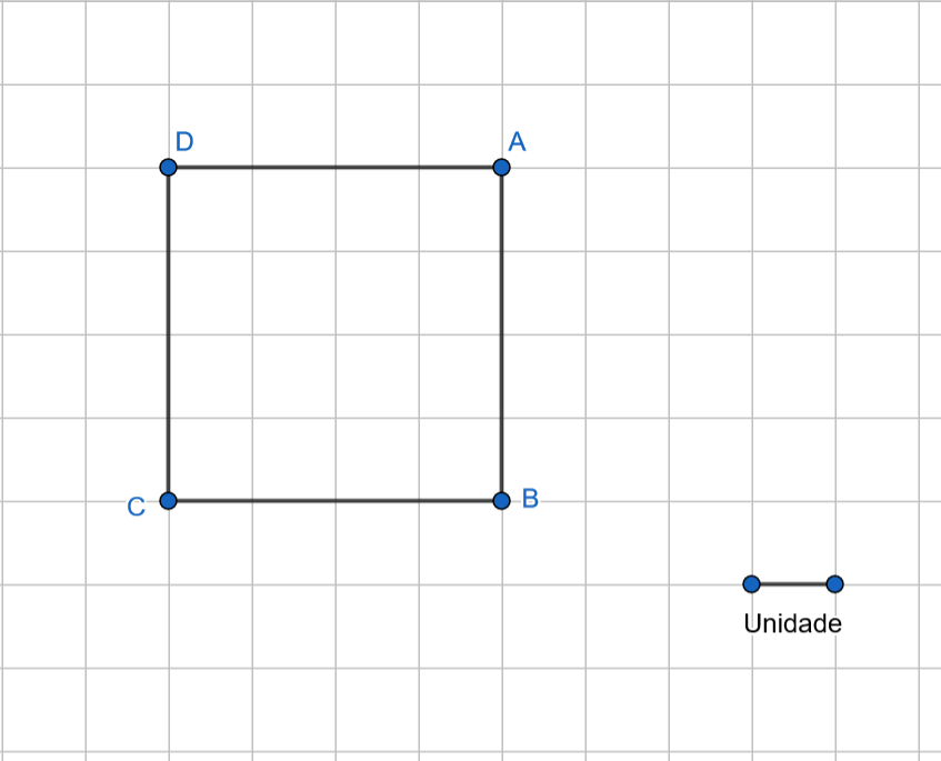 Maty desenha um quadrado ABCD | #EstudoemCasa@